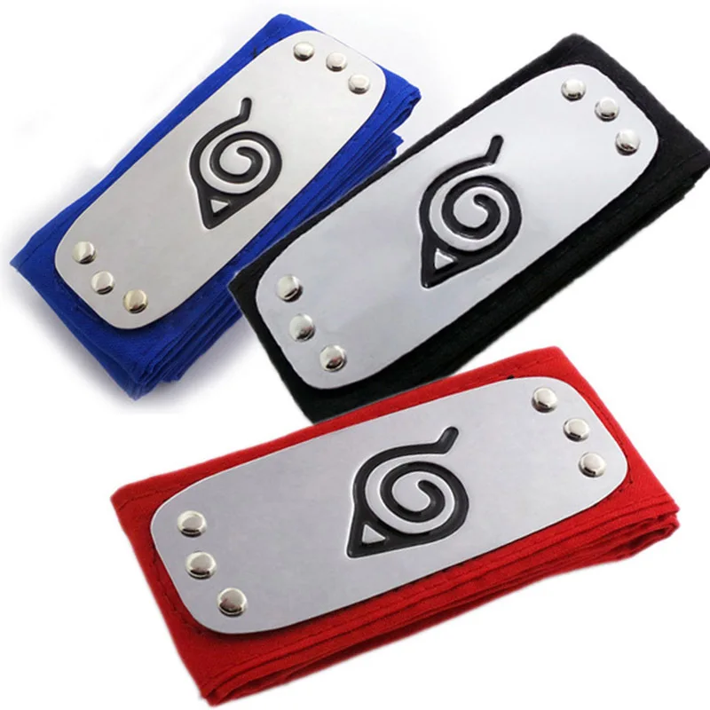 Naruto Headband Metal - Anime NARUTO Akatsuki Uchiha Itachi Kakashi