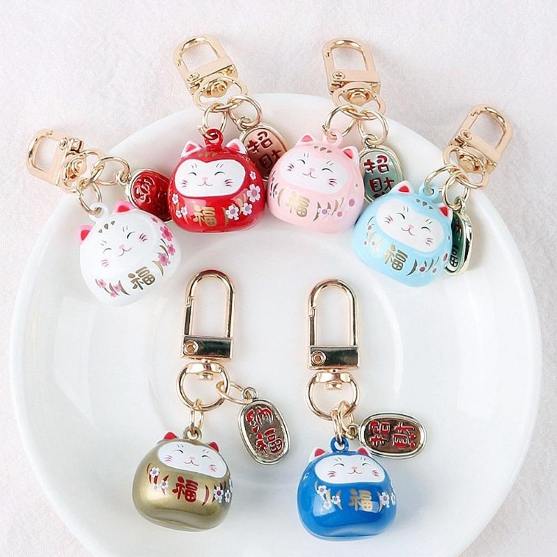 Naruto Headband Metal - Lucky Cat Keychain Japan Maneki Neko