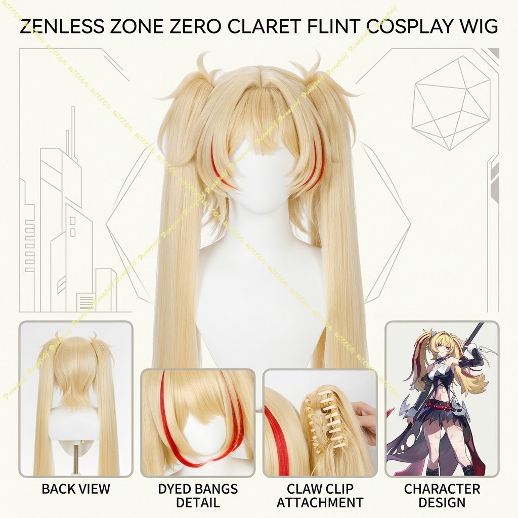 GCharacter Claret Flint Custom - Anime Cosplay Photo ulasan dan harga