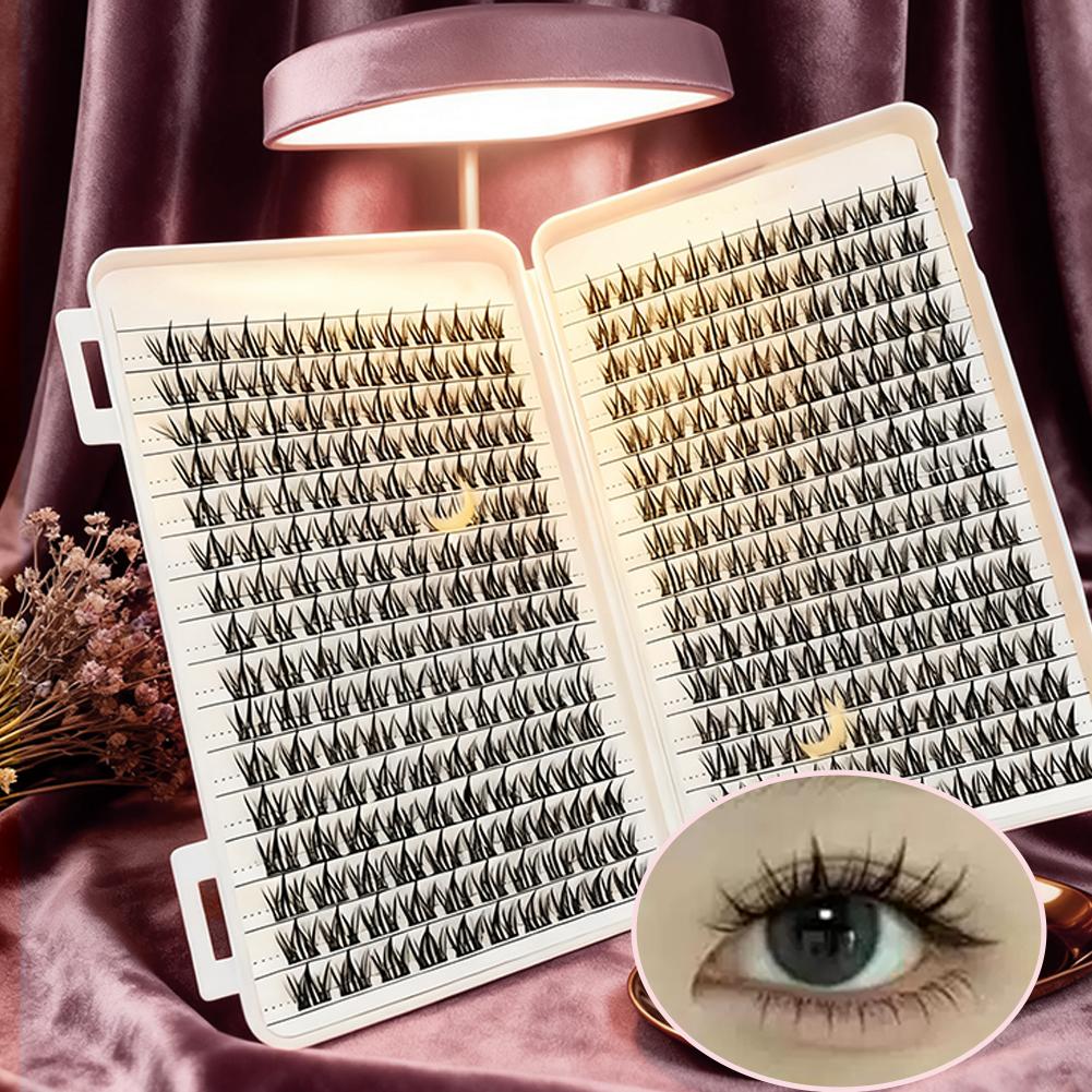 3D DIY Segment False Eyelashes - Anime Cosplay Eye Makeup ulasan dan harga