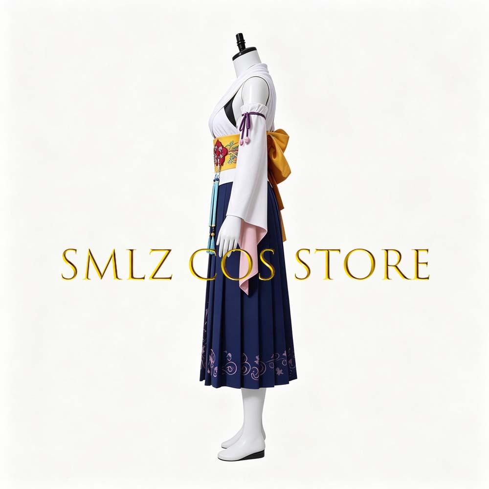 Smlz FFX Yuna Cosplay Anime FF - Anime Cosplay Buy ulasan dan harga