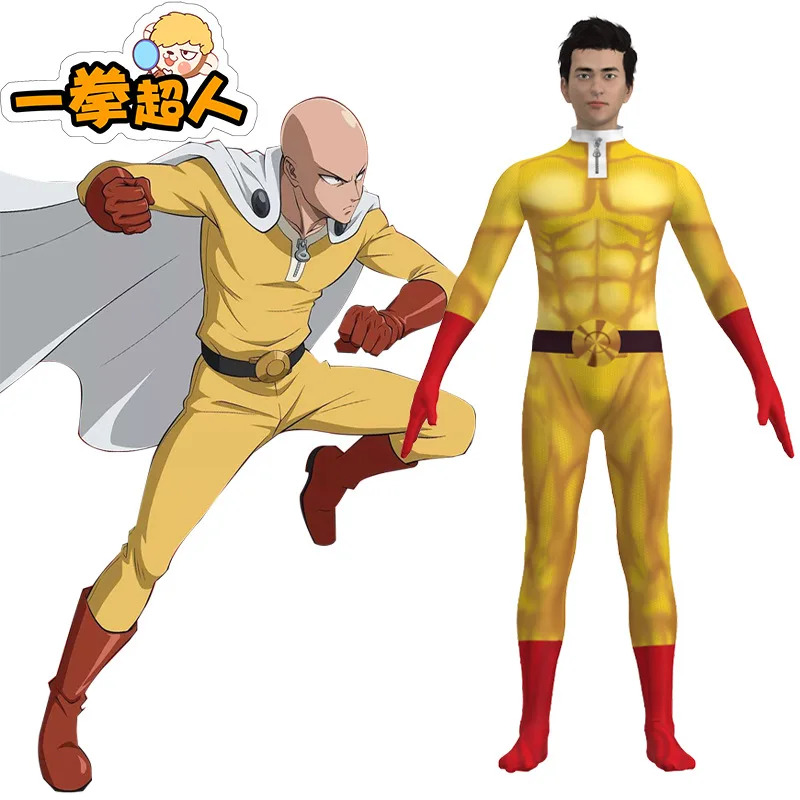 New Halloween Cosplay One Punc - Anime Cosplay One Punch Man ulasan dan harga