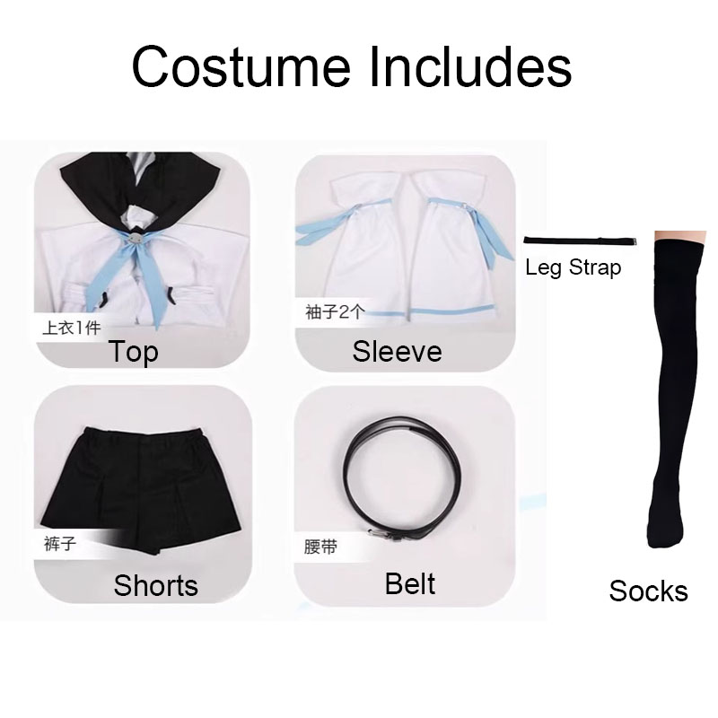 Vtuber Shirakami Fubuki Cospla - Anime Cosplay Meme ulasan dan harga