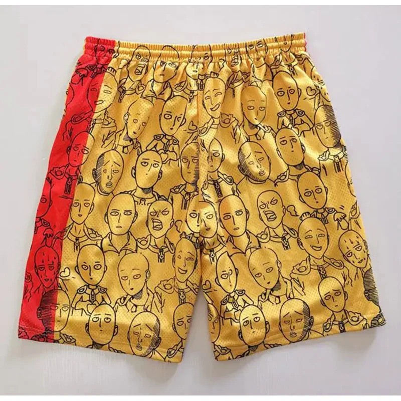 Anime One Punch Saitama Shorts - Anime Cosplay One Punch Man ulasan dan harga